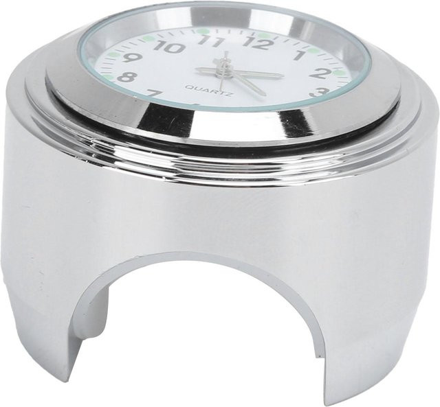 Motorrad-Uhr Aluminium, weiß, Unisex - Bild 1