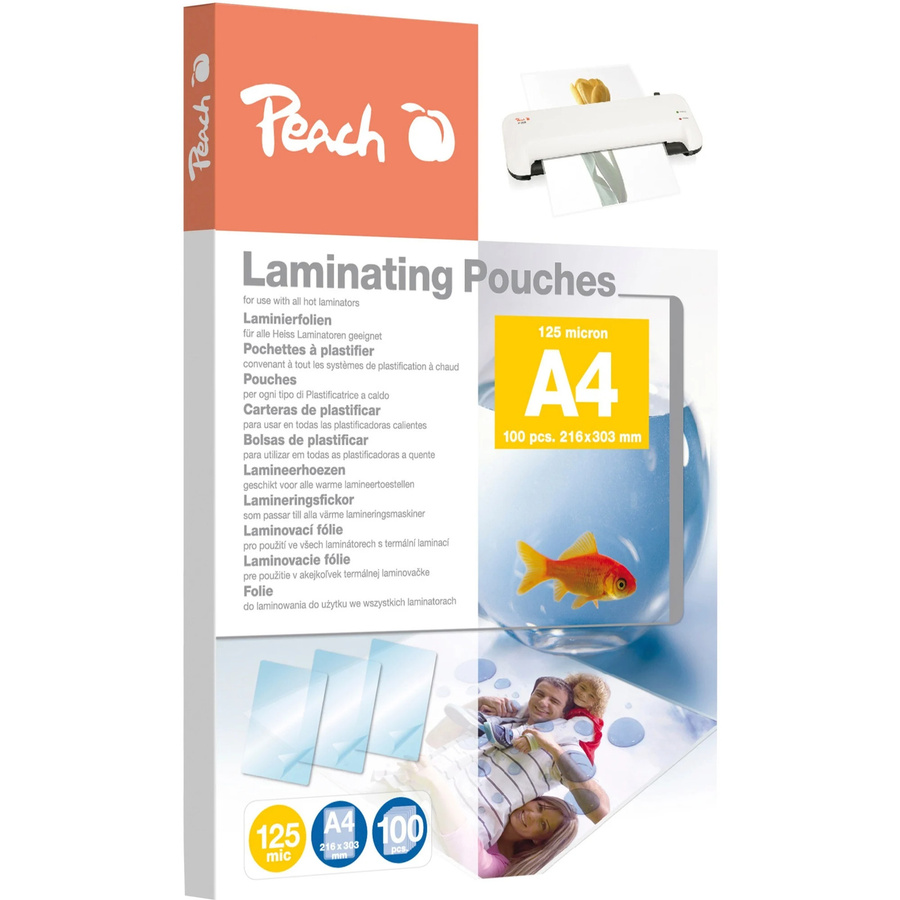 Laminierfolien A4 glänzend 125 mic 100 Stück - Bild 1