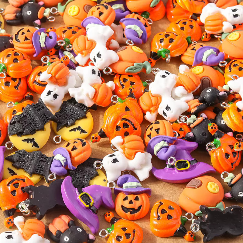 Tenande Charms, Emaille, Halloween, Bunt, Unisex - Bild 2