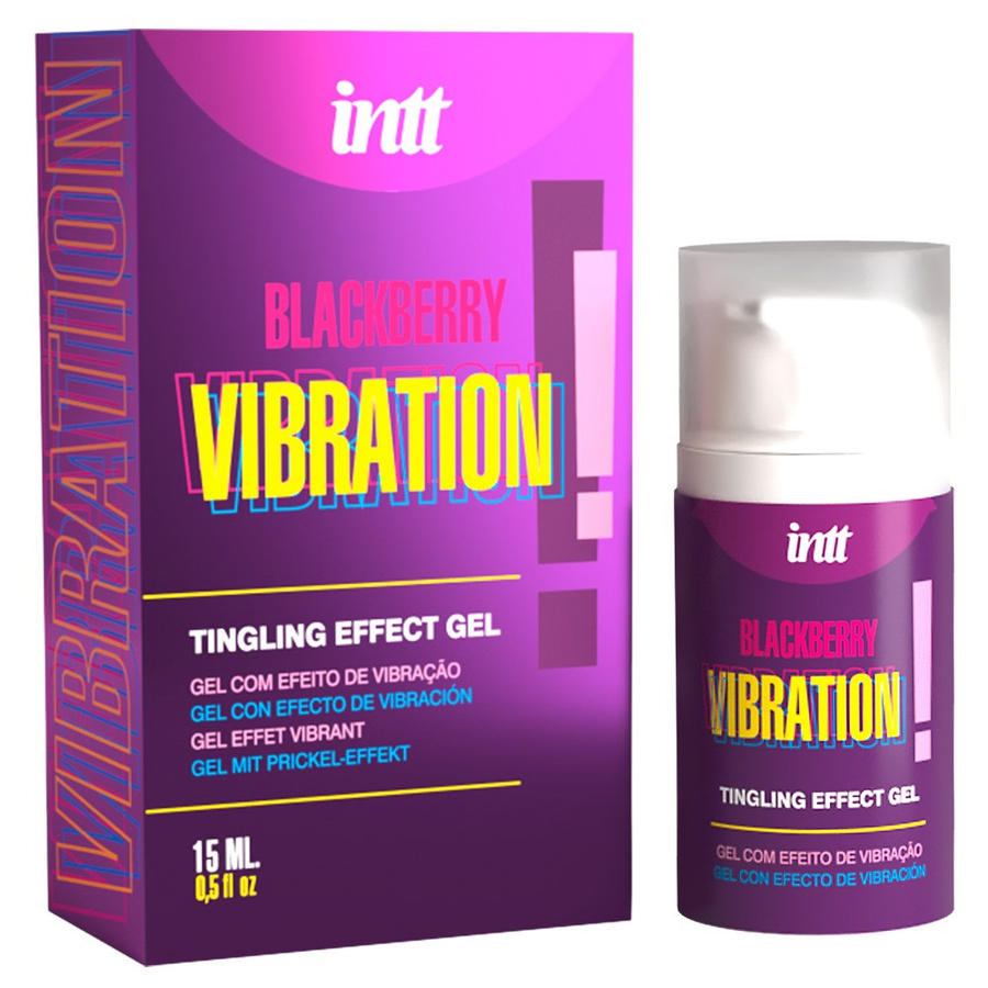 intt Stimulationsgel Blackberry Vibration, Unisex - Bild 2