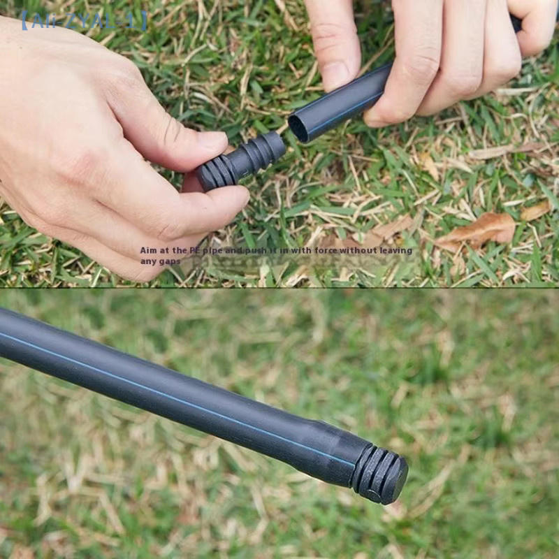 JETTING Gartenschlauch-Steckerendschlauch aus Kunststoff für die Tropfbewässerung, 16 mm, Schwarz - Bild 2
