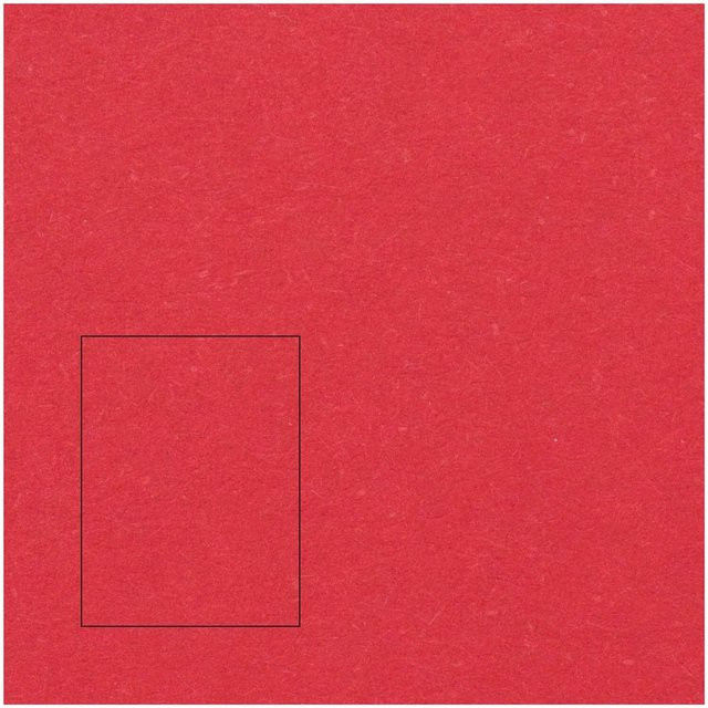 Rico Design Paper Poetry Essentials Bogen A4, 5 Stück, Rot - Bild 1