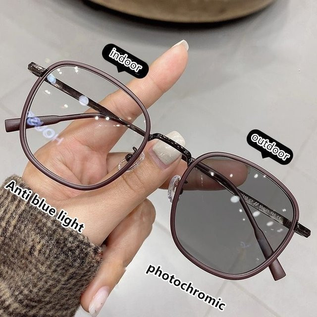 BMAD Photochrome Sonnenbrille, Vollrand, Metall, Unisex - Bild 1