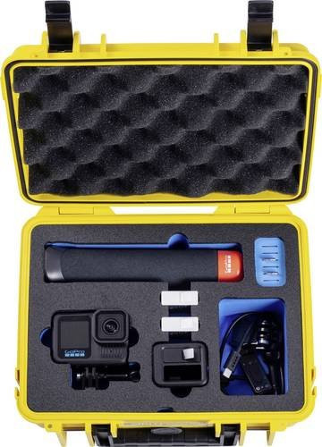 B&W International Kamera-Schutzcase Gelb für GoPro 13, 6,6 l - Bild 1