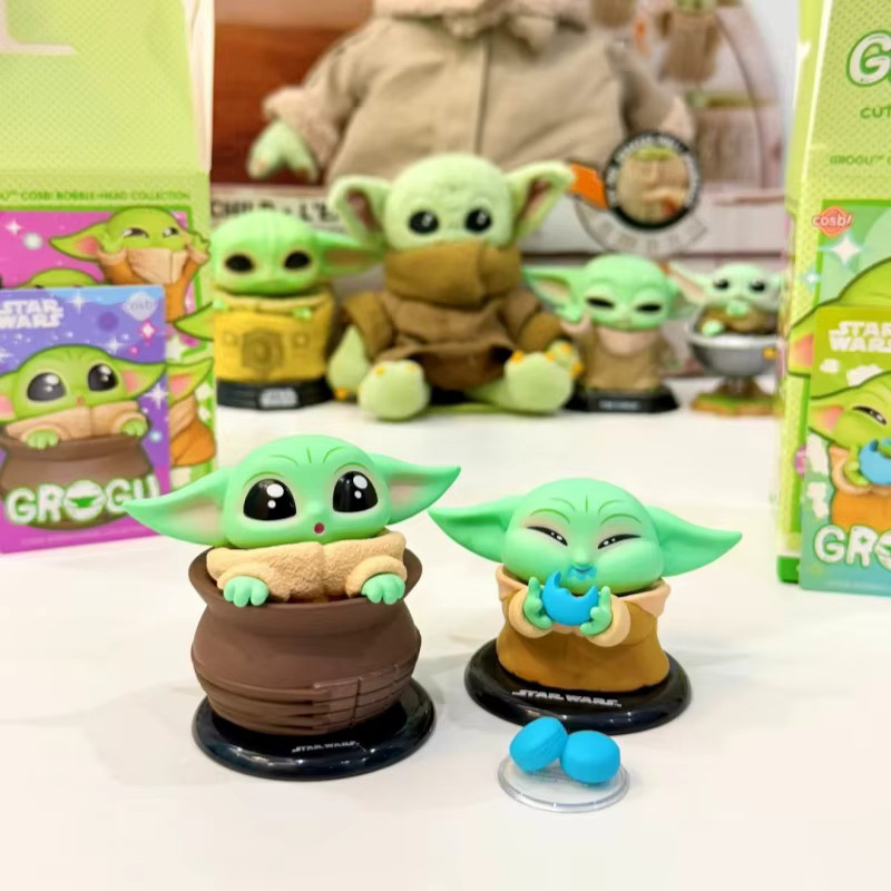 Hot Toys Star Wars Grogu Cosbi Bobble-Head Collection, Minifigur - Bild 5