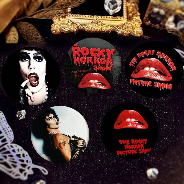 Brosche The Rocky Horror Picture Show Movie Cartoon-Stil, Emaille-Pin - Bild 1