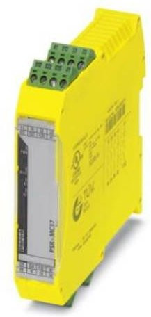 Phoenix Contact Sicherheitsrelais PSR-MC37-3NO-1NC-24DC-SP in Gelb, Betriebsspannung: 24 V/DC, B x H x T: 22,5 x 117,4 x 114,5 mm - Bild 1