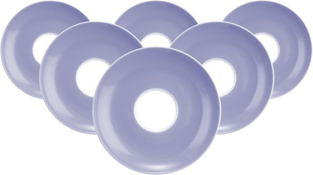 Seltmann Weiden Espressountertassen Liberty Pure Colors Purple aus Porzellan 6er Set Durchmesser: 12 cm - Bild 1