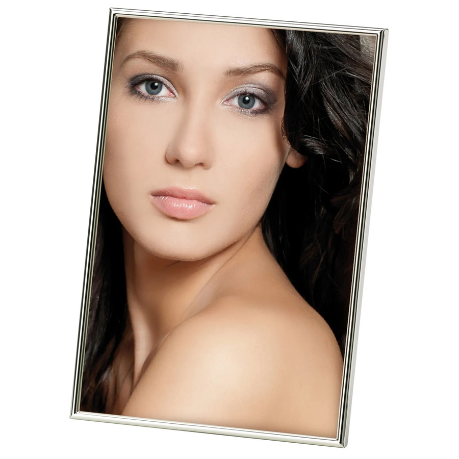 Walther Design Chloe Portrait Bilderrahmen aus Metall in Silber, Breite: 21,0 cm, Höhe: 29,7 cm - Bild 2