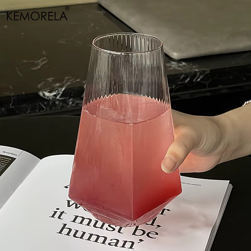 KEMORELA Kristall Highball-Gläser Tumbler, transparent, 500 ml - Bild 2