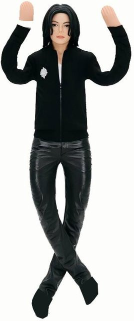 Yiran Health & Beauty Michael Jackson Cosplay Requisitenpuppe, Plüsch, 28cm, ab 14 Jahren - Bild 1
