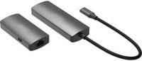 Digitus USB-C zu HDMI 4K Video Extender mit USB-A über RJ45 Netzwerkkabel, 30 m, Schwarz, DS-55343 - Bild 2