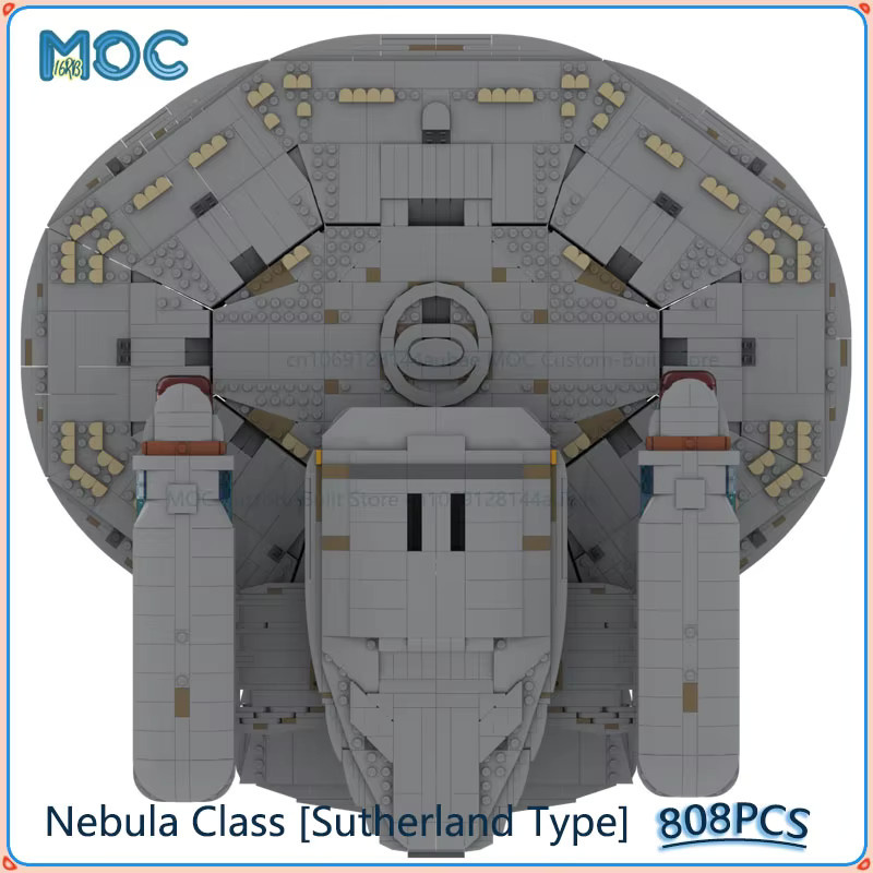 MOCBUILDING Nebula-Klasse Sutherland-Typ Modell, Bausteine, Erweiterung - Bild 3