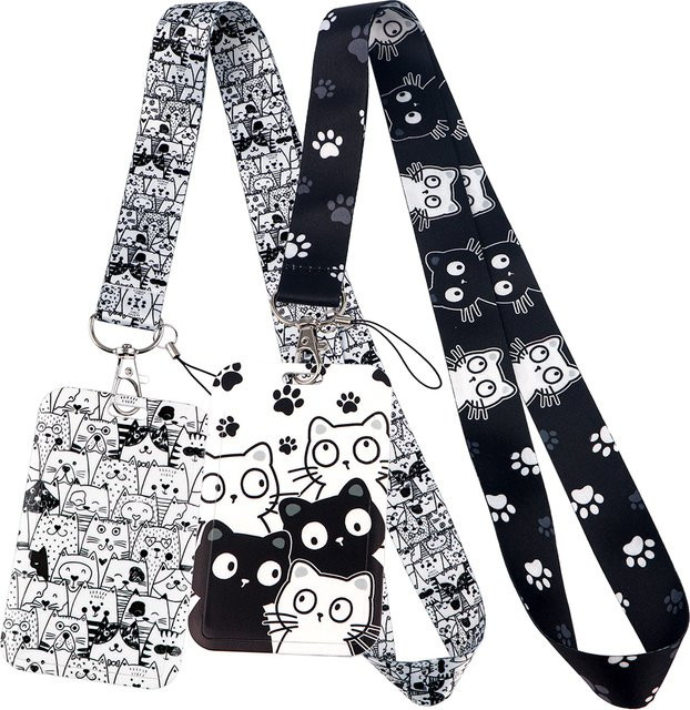 Ramulus Katzen-Ausweishalter, Lanyard, Unisex - Bild 1
