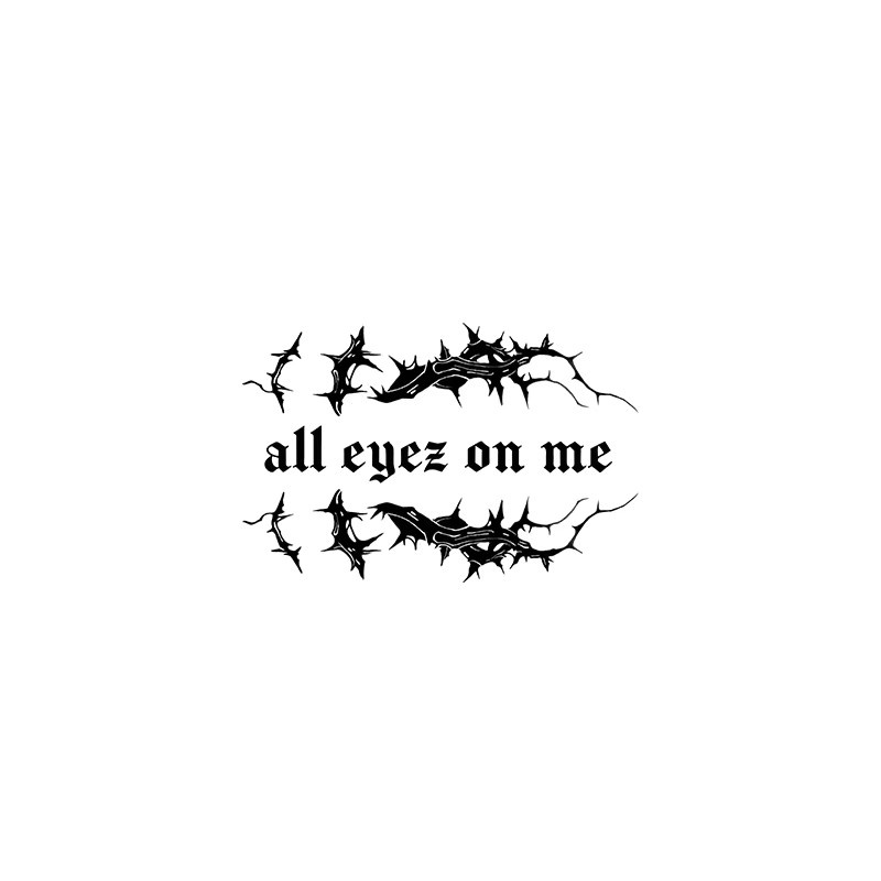 JKCODE TATTOO Pflanzliche Tattoo-Aufkleber, Rock-Stil - Bild 5