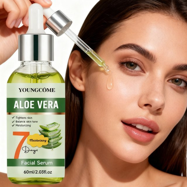 YOUNGCOME Aloe Vera Gesichtsserum, Unisex - Bild 1