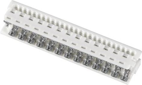 Molex Buchsenleiste Standard 26 Polzahl mit 1.27mm Rastermaß in Weiß - Bild 1