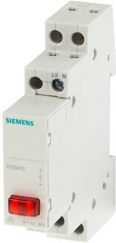 Siemens 5TE5810 Leuchtmelder in Rot und Weiß - Bild 1