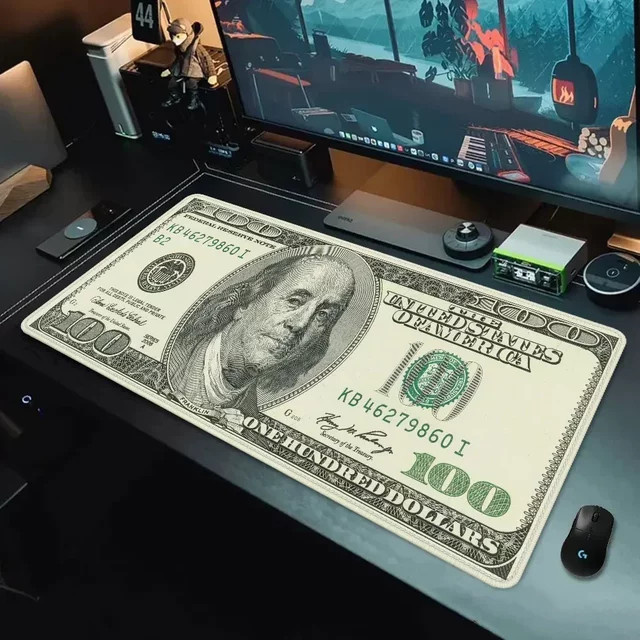 Potdemiel Gamer Mauspad mit Anime Design für Schreibtisch und PC Setup, B/T: 90 x 40 cm - Bild 1