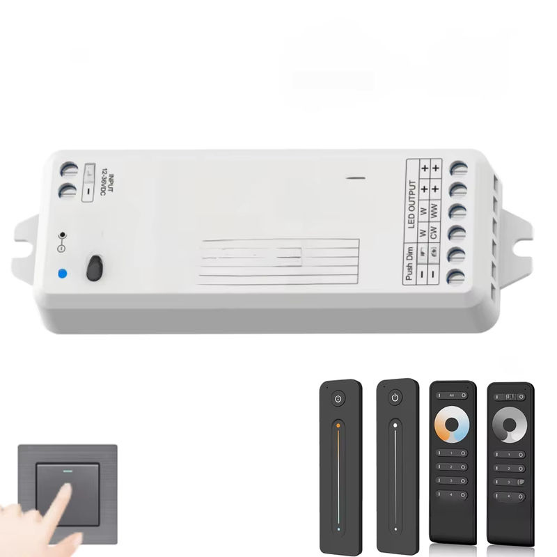 Tuya Smart LED Dimmer Controller mit WLAN und RF 2,4G Fernbedienung für DC 12V 24V CCT LED Streifen - Bild 6