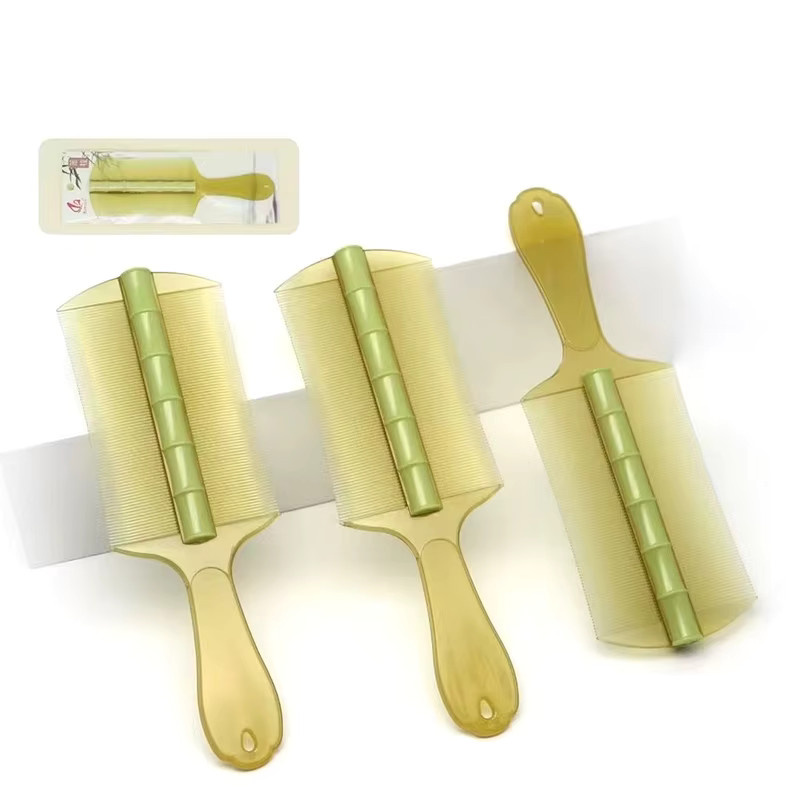 JCSYFAC Doppelseitiger Läusekamm, Kinder, Kopfhaut-Massage - Bild 3
