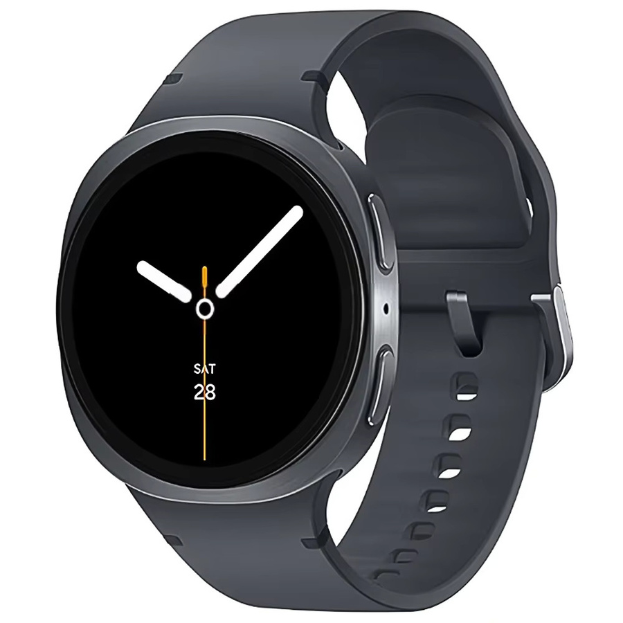 RWBANDS Uhrenarmband Silikon, Schwarz, Samsung Galaxy Watch 8 - Bild 2