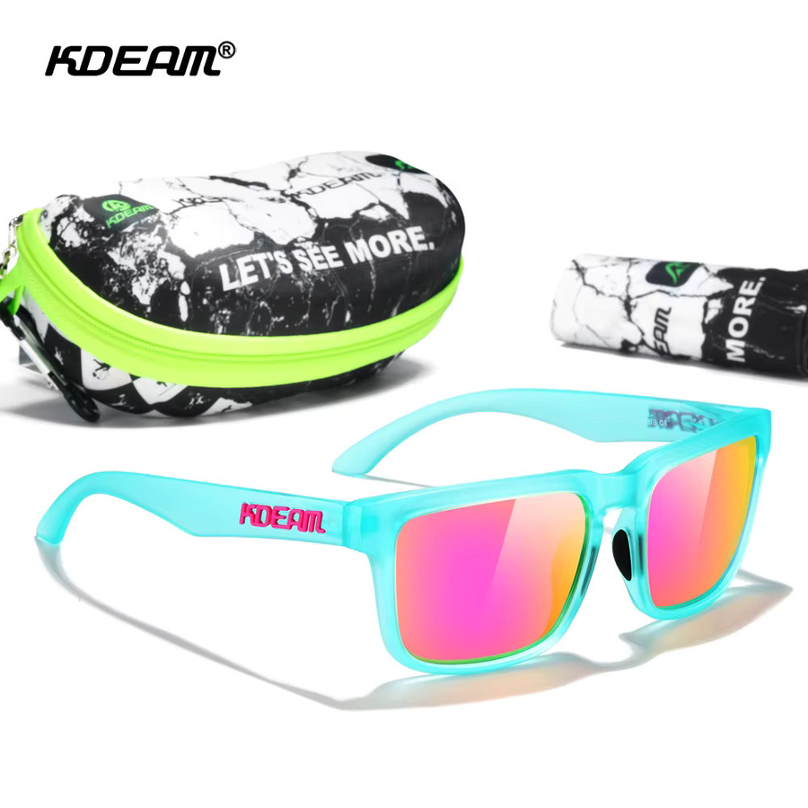 Kdeam kd332 plus Sonnenbrille, Herren, Vollrand, Kunststoff, polarisiert, photo chrome - Bild 1