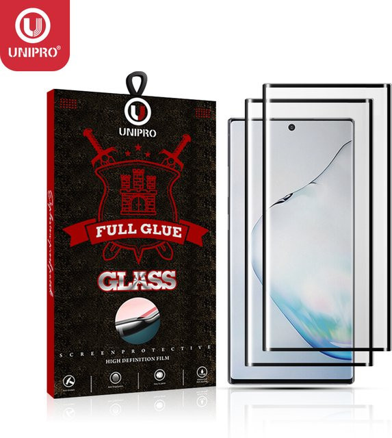2 Stück Samsung Displayschutzfolien aus Vollkleberglas für Galaxy S24 S23 S22 S20 Ultra 5G Note 10Plus S20FE, transparent - Bild 1