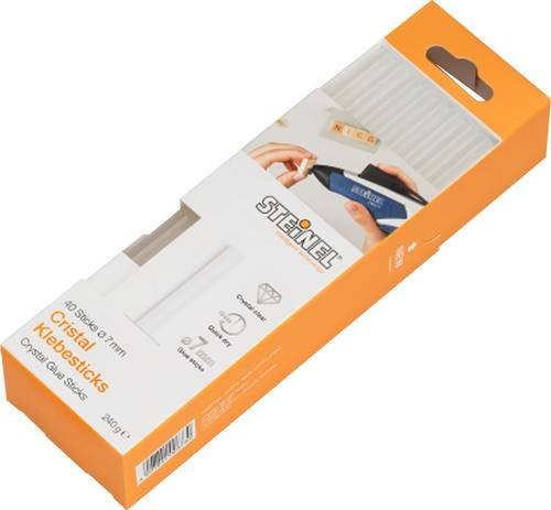 Steinel Heißklebesticks Transparent Ø 7 mm, 40 Stück - Bild 1