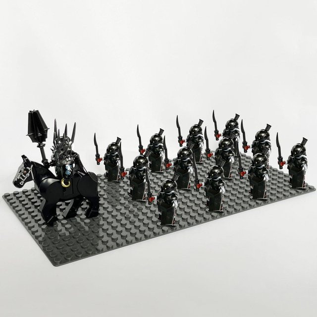 Bekool Der Herr der Ringe Schattenorcs Uruk-hai Minifiguren 13-teiliges Set - Bild 1