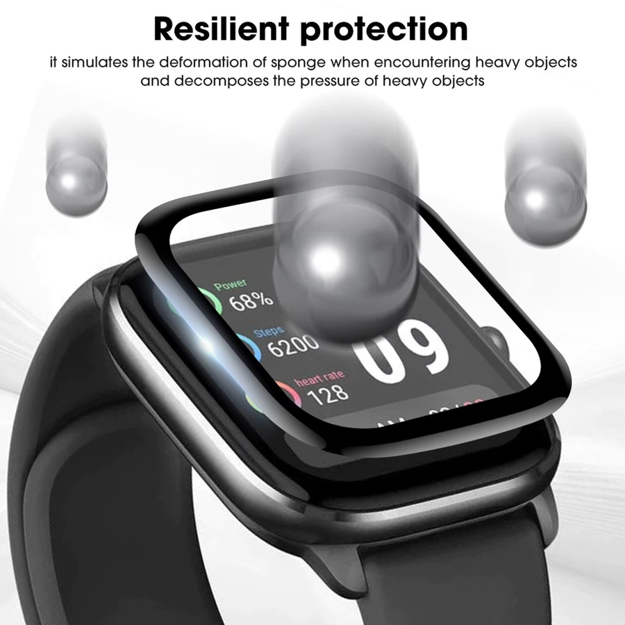 Xiaomi Gebogener Kantenschutzfilm für Mi Band 10 Pro und 9 Pro Displayschutzfolie Transparent - Bild 3