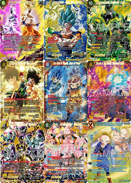 Bandai Dragon Ball Sammelkarten Son Goku Frieza Broli Promo-Karte, Einzelfigur - Bild 1