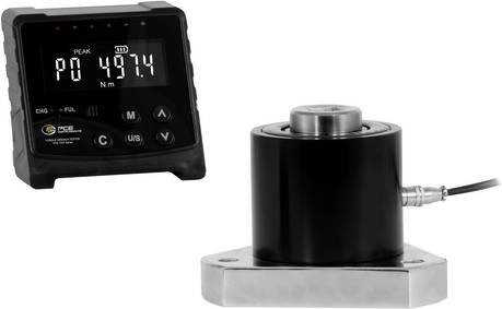 PCE Instruments Drehmomentmessgerät PCE-TWT 550NM in Schwarz mit 3/4 Zoll Anschluss für die Kalibrierung von Drehmomentsensoren (55 bis 550 Nm) - Bild 1