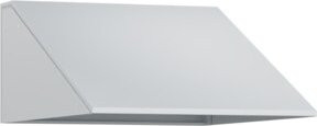 C+P Schrägdachaufsatz in Weiß, B/T/H: 23,0 x 40,0 x 50,0 cm - Bild 1