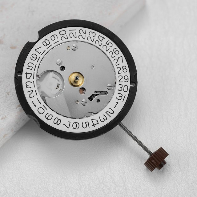 FancyWrist Uhrenzubehör Ronda 505 Uhrwerk, Quarzwerk, 3 Zeiger, Datumsanzeige, Silber - Bild 1