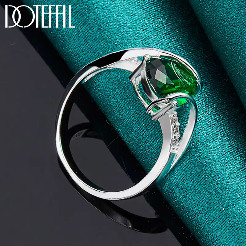 DOTEFFIL Ring, Kristall, Silber, Damen - Bild 5