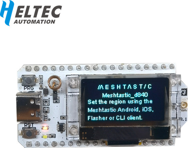 Heltec WiFi LoRa32 V3 ESP32 S3 SX1262 Development Board mit OLED-Display für Meshtastic, Arduino und LoRaWAN (433 MHz / 863 MHz) - Bild 1