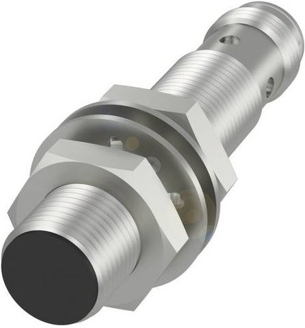 Balluff Induktiver Näherungsschalter BES M12MG1-POC60B-S04G BES02WY, quasi bündig, PNP, Öffner, Farbe: Silber, Durchmesser: 12 mm, Länge: 60 mm - Bild 1
