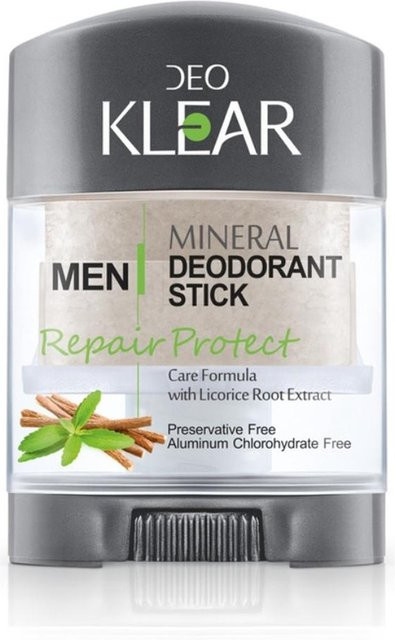 DEOKLEAR Mineral Deodorant Stick, Süßholzwurzelextrakt, 70 g, Unisex - Bild 1
