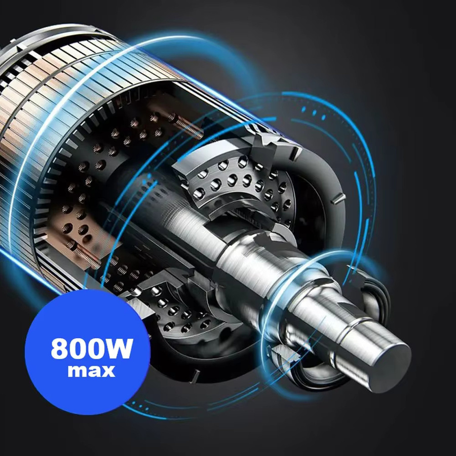 Elektrischer Holzbearbeitungs-Trimmer mit 800 W Leistung, 6 Geschwindigkeiten und 30.000 U/min, geeignet für 6,35 mm Fräser zur Gravur und für Holzarbeiten - Bild 6