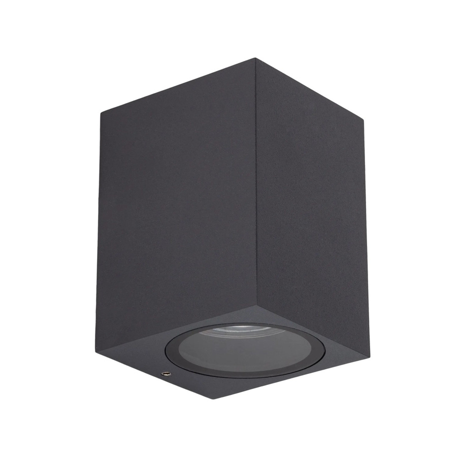 Näve Außenwandleuchte Cubus in Anthrazit, moderne LED-Wandlampe für Garten und Terrasse, B/T/H: 10 x 7,8 x 7 cm - Bild 4