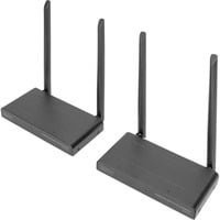 Digitus DS-55321 Wireless HDMI KVM Extender Set Full HD mit 5GHz Wi-Fi in Schwarz - Bild 1
