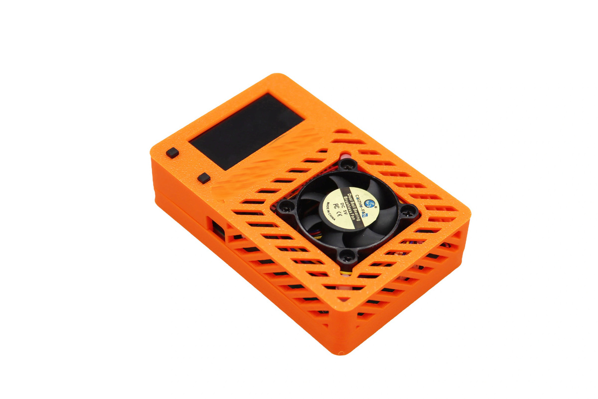 Nerdaxe Bitaxe Ultra BM1366 Open Source Bitcoin Miner in Orange mit Netzteil (500gh/s, 12W) - Bild 2