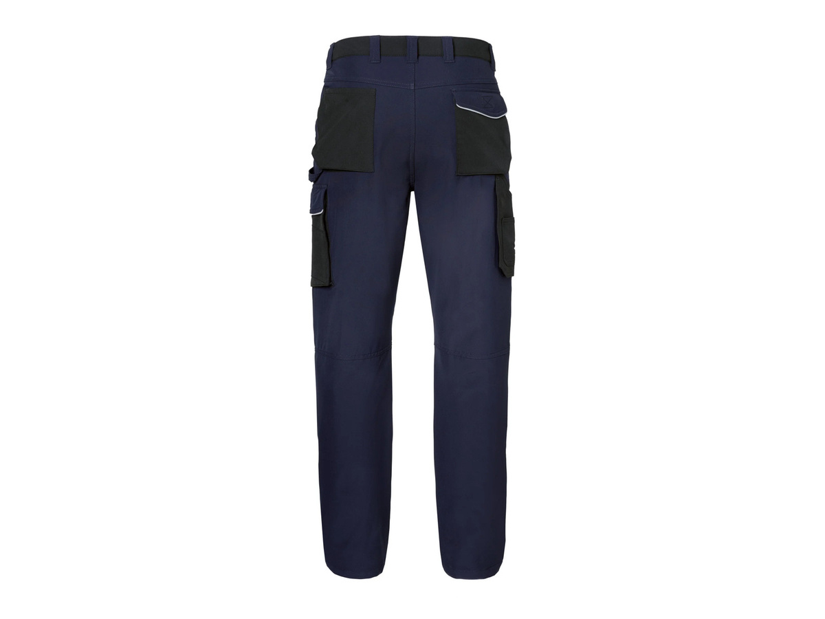 PARKSIDE PERFORMANCE Herren Arbeitsbundhose in Dunkelblau mit reflektierenden Elementen - Bild 2