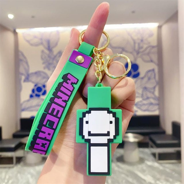 Artily Schlüsselanhänger Minecraft, Kinder, PVC, Silikon - Bild 1