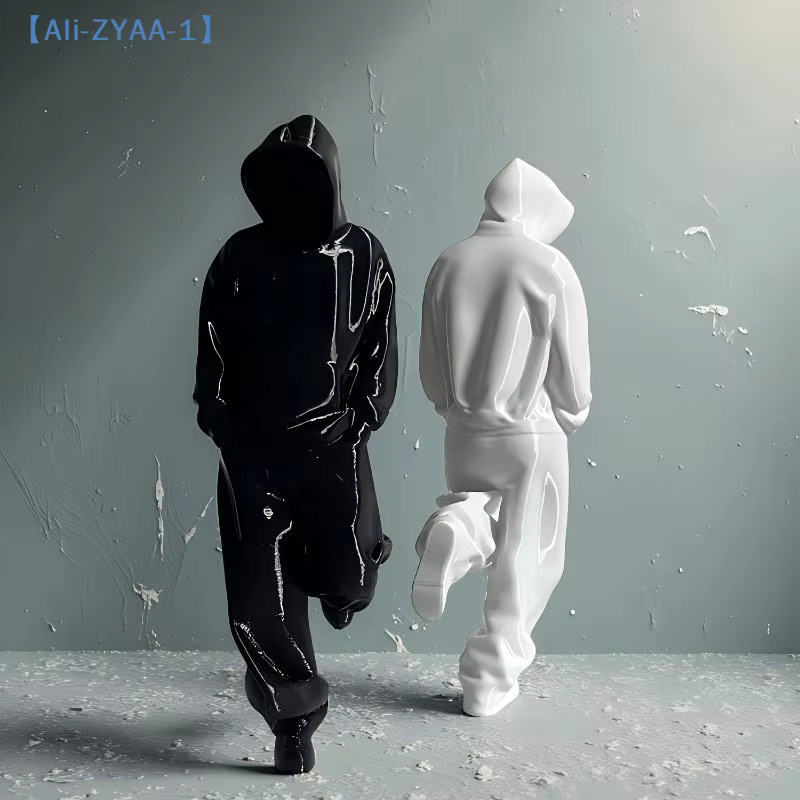 JETTING Moderne Skulptur aus Kunstharz als 3D-gedruckte Figur für deine Wohnzimmerdekoration - Bild 2