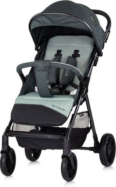 Chipolino Kinderwagen Sparkle Buggy faltbar in Grün - Bild 1