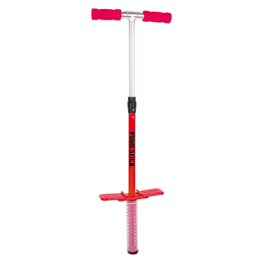 small foot Pogo Stick Variabel, Rot, mit gepolsterte und rutschfeste Griffe - Bild 1
