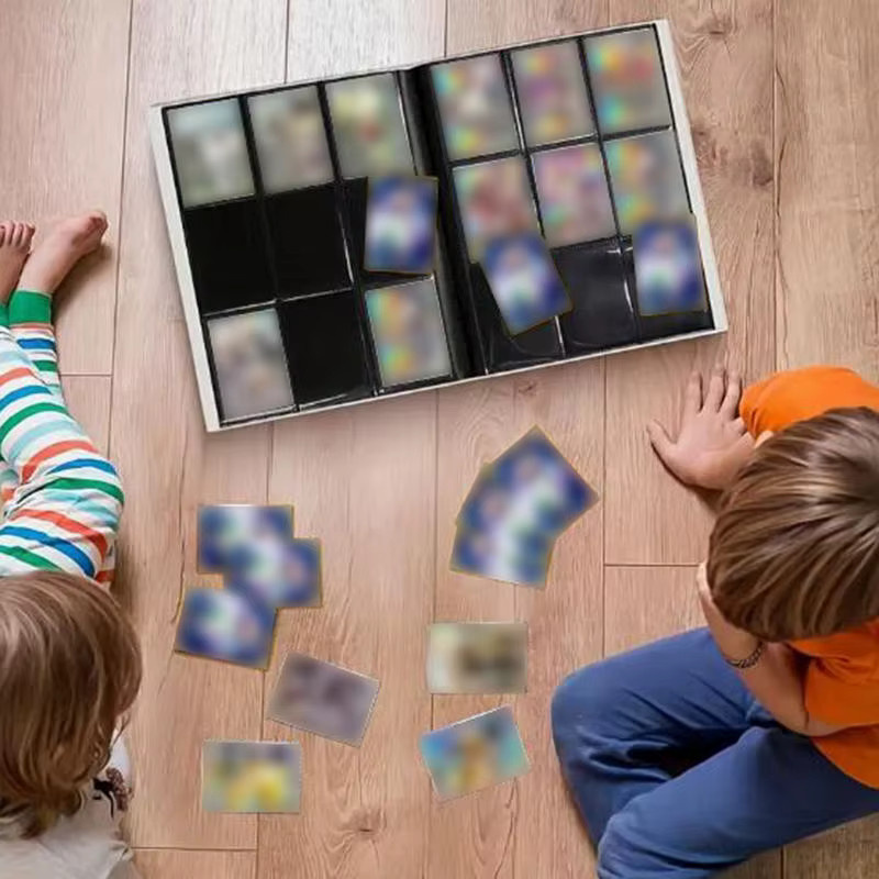 Sammelalbum für Kartenbinder in Grün mit 160, 360 oder 480 Seiten und 4, 9 oder 12 Taschen für deine Sammelkarten - Bild 3