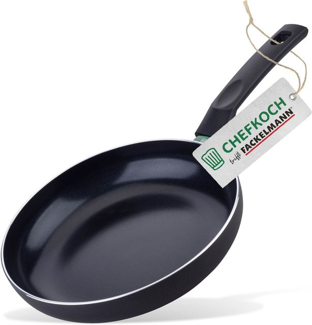 Fackelmann Bratpfanne Chefkoch mit Keramikbeschichtung, Farbe: Grün/Schwarz, Durchmesser: 24 cm - Bild 1